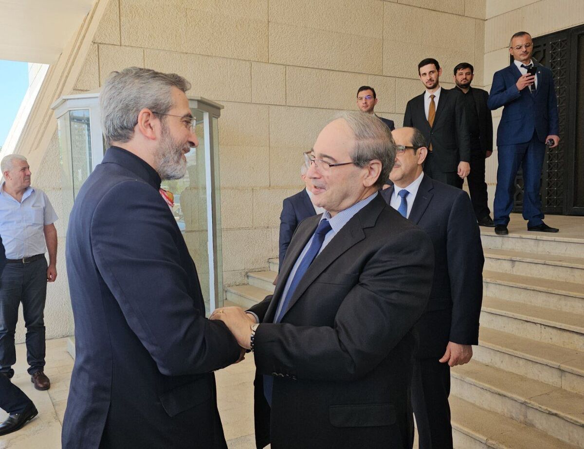 باقری‌کنی با وزیر امور خارجه سوریه دیدار کرد