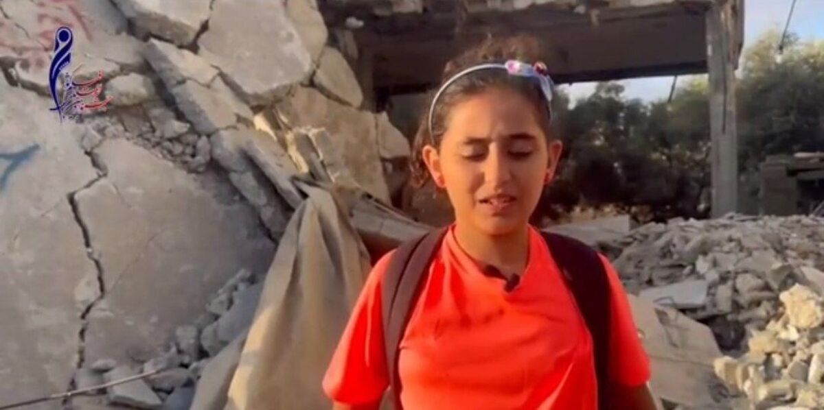 فیلم؛ دختر کوچک فلسطینی: مگر ما چه گناهی کرده‌ایم؟