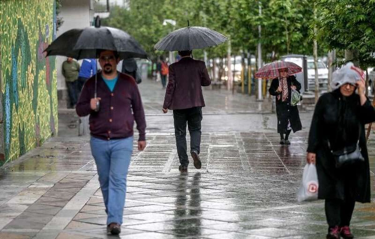 هواشناسی؛ تداوم بارش‌های رگباری در بیشتر استان‌ها