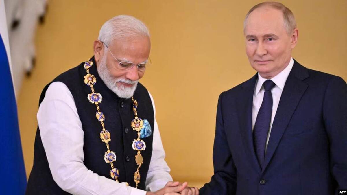 انتقاد نخست‌وزیر هند در حضور پوتین از حمله روسیه به بیمارستان کودکان اوکراین
