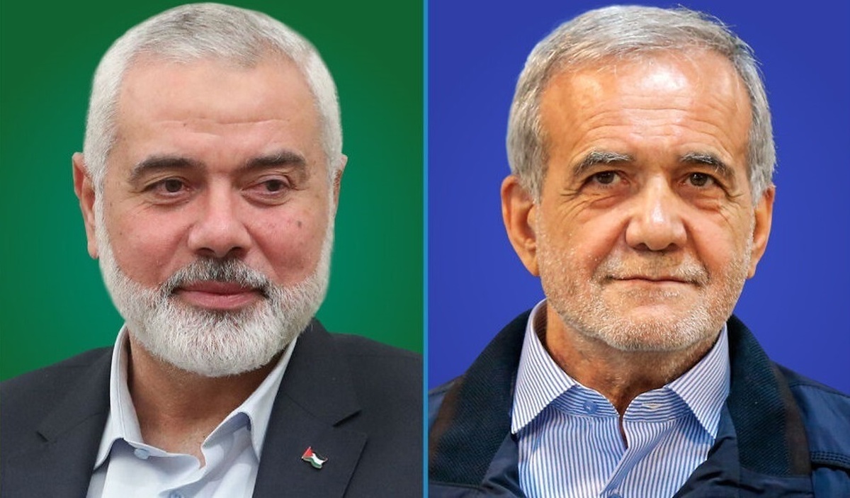 گفت‌وگوی تلفنی رئیس دفتر سیاسی حماس با پزشکیان / هنیه: از ایفای نقش ایران در حمایت از آرمان فلسطین قدردانی می‌کنیم